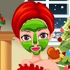 play Facial Miss Santa