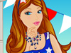 Barbie Usa Dress Up