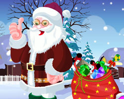 play Decorating Santas Clothes