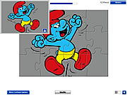 play The Smurfs Puzzle