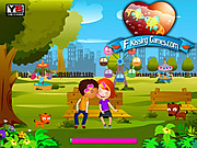 play Sam Kissing 4 Park Kissing