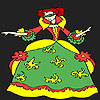 play Sandy In The Prom Coloring