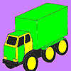 play Big Cargo Car Coloring