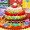 play Frozen Christmas Cake