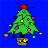 play Christhmas Tree Colouring