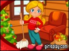 play Clean Up For Santa Claus