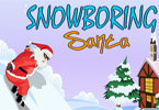 play Snowboarding Santa