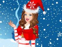 play Barbie Christmas Night Shopping