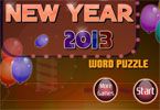 play New Year 2013 - Word Puzzle