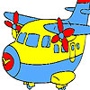 play Fast Cute Airplane Coloring