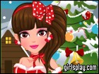 play Facial Miss Santa