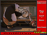 play Kung Fu Panda Hidden Letters