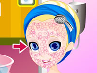 play Polly Pocket Facial Makeover