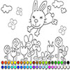 play Small Rabbit Coloring
