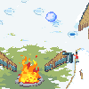 play Snowball Pinball