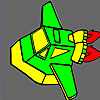 play Big Colorful Spaceship Coloring