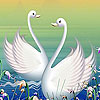 play Elegant Lake Swans Puzzle