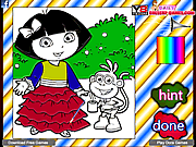 play Dora Color 2