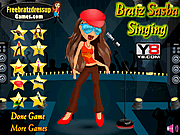 play Bratz Sasha Singing Dress Up
