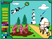 play Wild Sheep Coloring