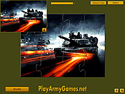 play Tanks In Action Jigsaw
