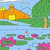 play Lotus Garden Coloring