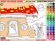 play Christmas Bunny 2 - Rossy Coloring