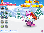 play Hello Kitty Winter Dressup