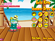 play Hello Kitty Summer Dress Up