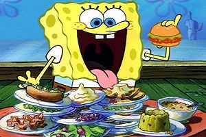 play Spongebob Dinner Jigsaw