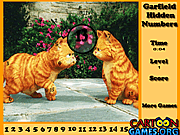 play Garfield Hidden Numbers