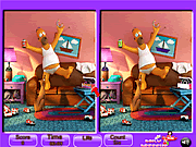 play Homer Simpson Spot The Difference