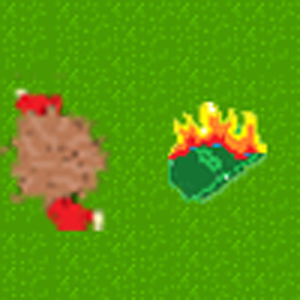 play Save The Burning Money!