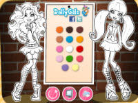 play Monster High Coloring 3