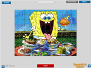 play Spongebob Dinner Jigsaw