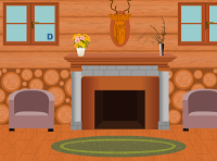 play Winter Wooden House Escape