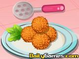 play Mozzarella Risotto Balls