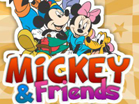 Mickey And Friends Memory Cards