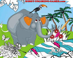 play Coloring Elephant