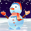 play Lovely Snowman Dressup