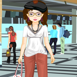 play Airport Girl Dress Up