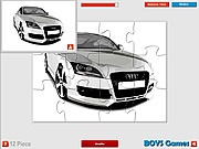 play Audi Super Car Puzzle