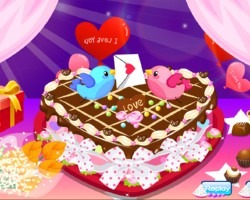play Tasty Valentine Cake