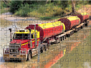 play Road Train Truck Puzzle