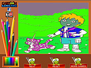 play Go Diego Go Coloring