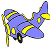 play Falling Aircraft Coloring