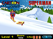 play Snowboarding Superman
