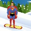 play Superman Snowboarding