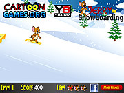play Jerry Snowboarding