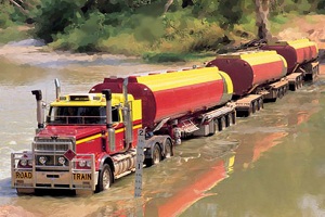 play Road Train Truck Puzzle